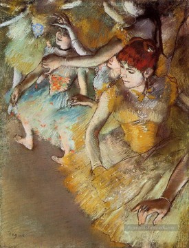 Degas Ballet Dancers on the Stage Edgar Degas Peinture à l'huile